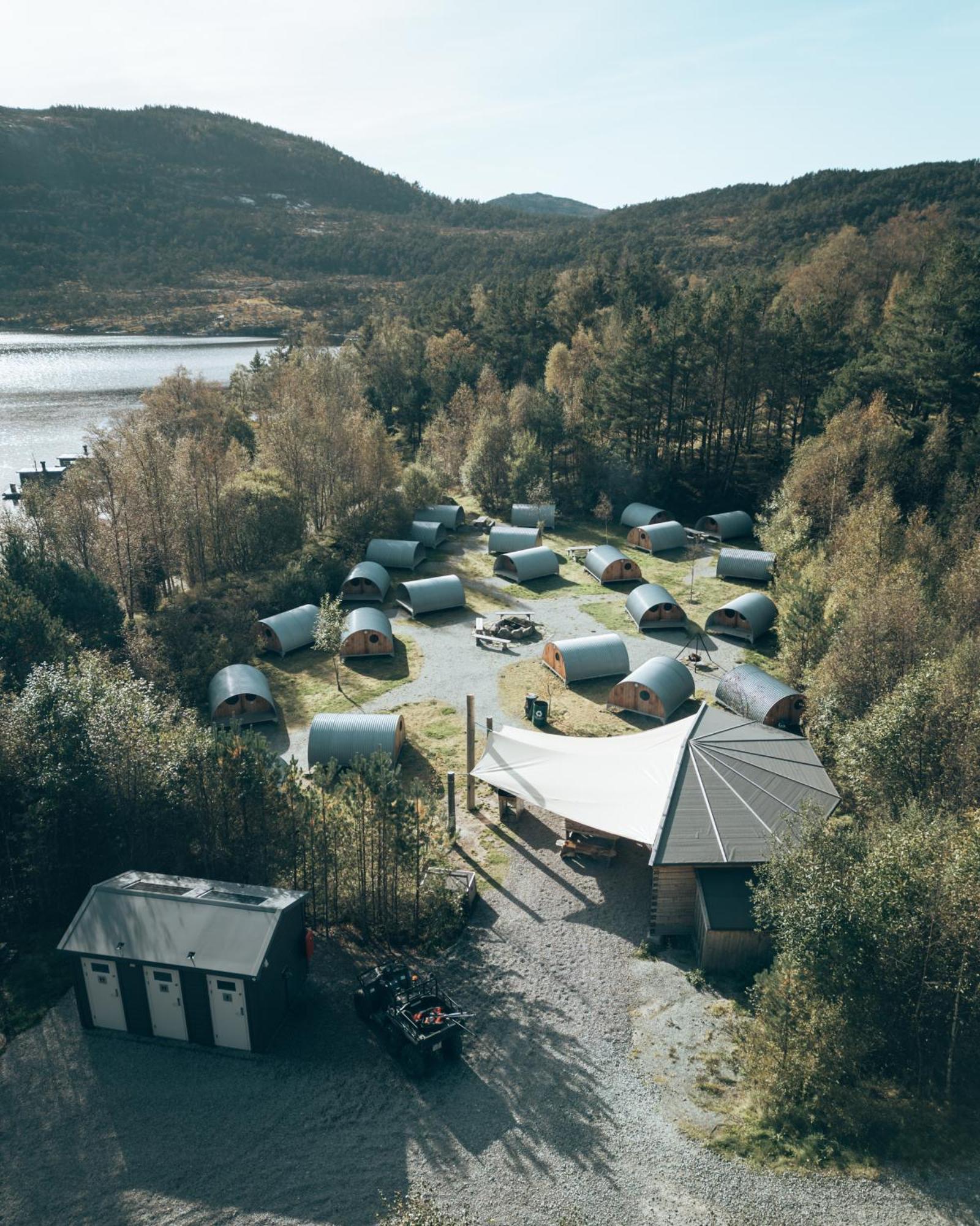 מלון Jørpeland Hikers Camp, Part Of Preikestolen Basecamp מראה חיצוני תמונה